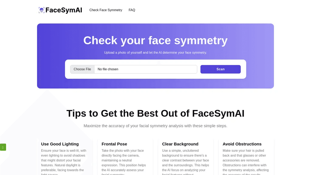 FaceSymAI 工具截图