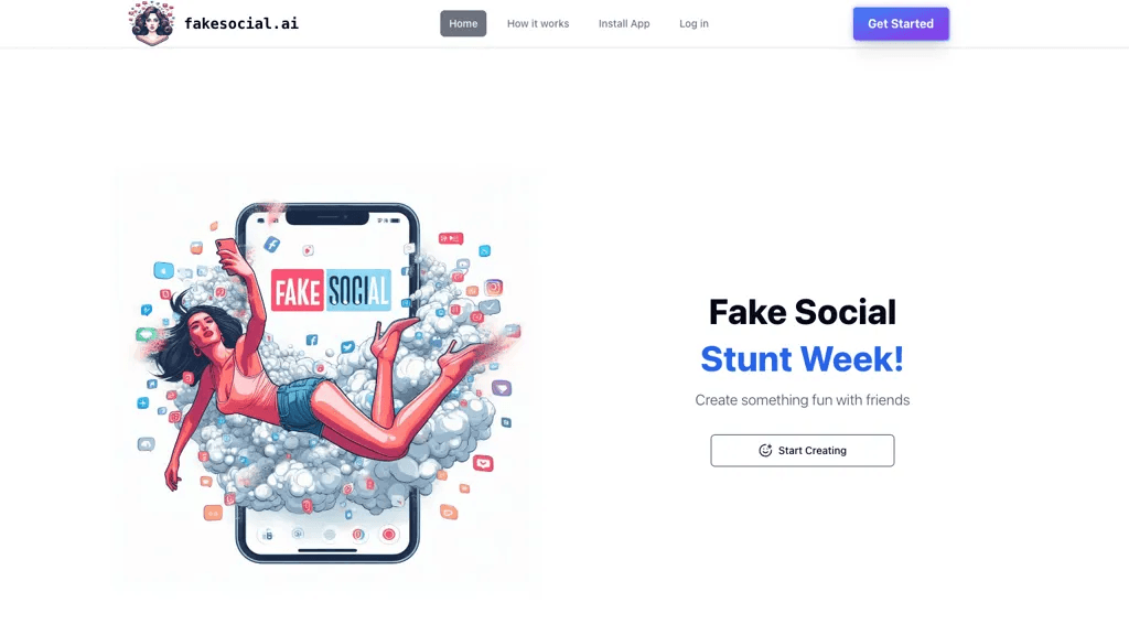 Fake Social 工具截图