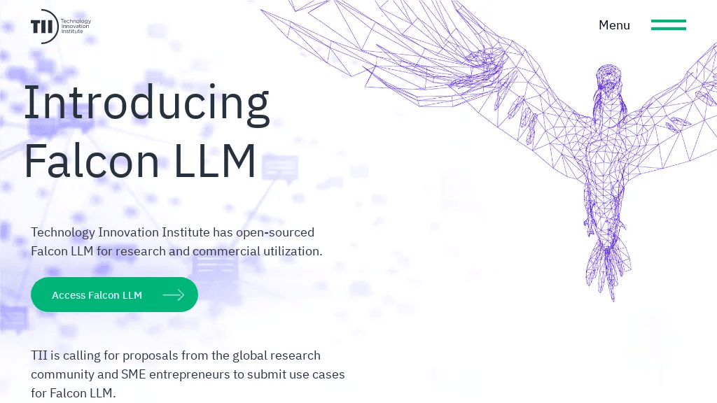 Falcon LLM 工具截图