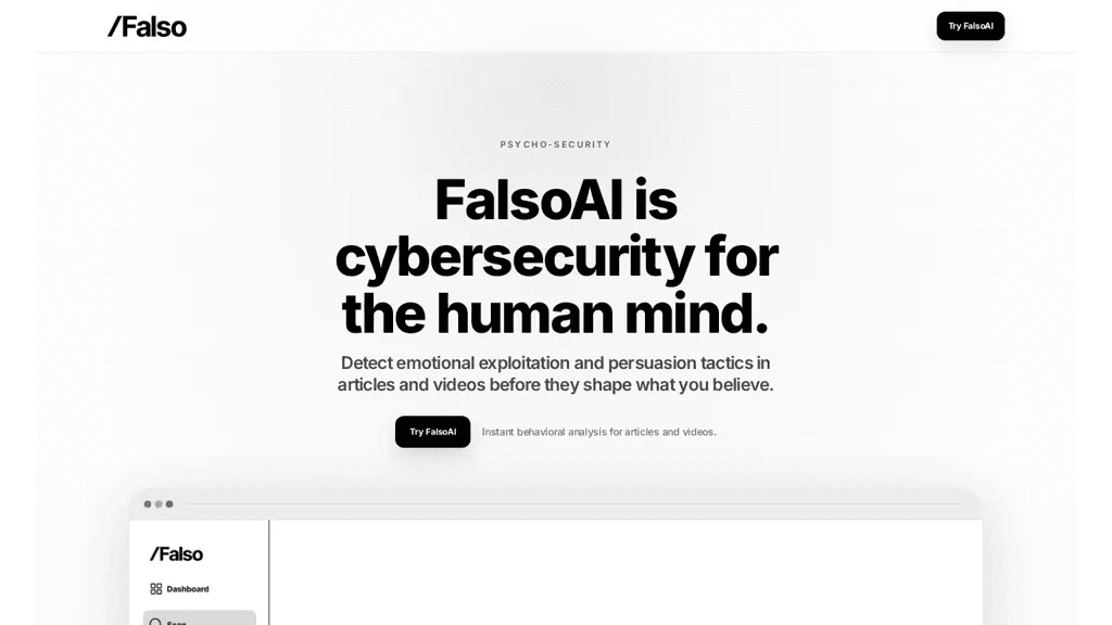 FalsoAI 工具截图