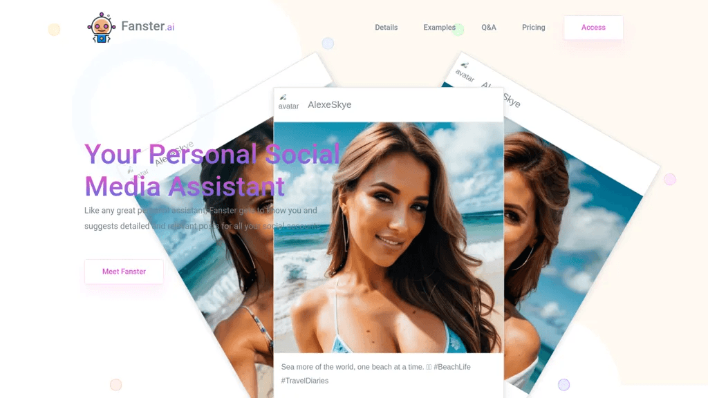 fanster.ai 工具截图
