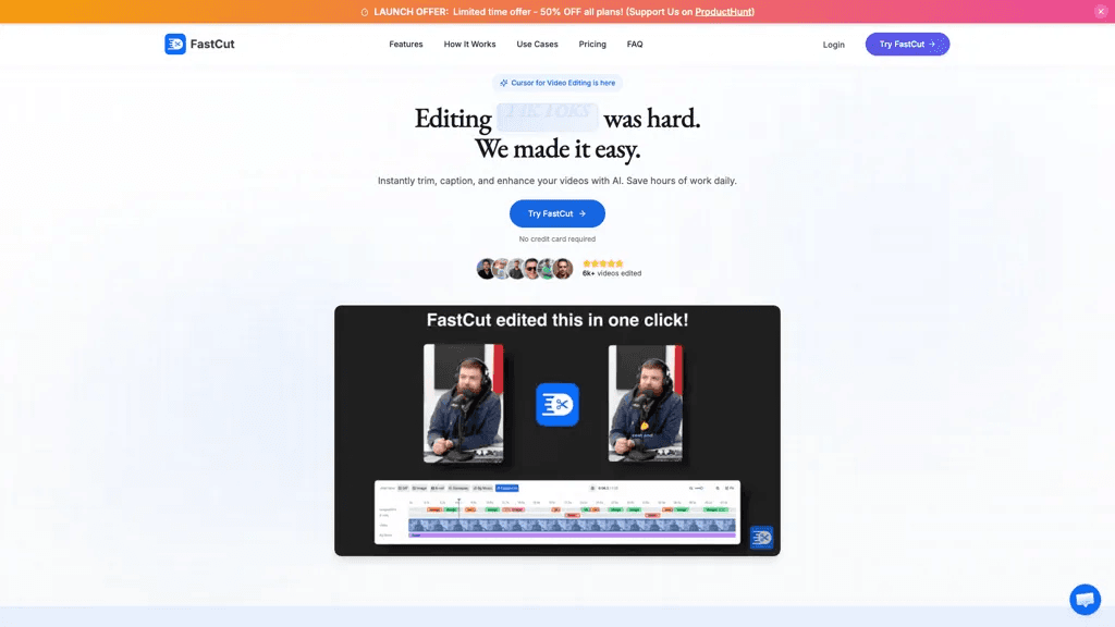 FastCut 工具截图