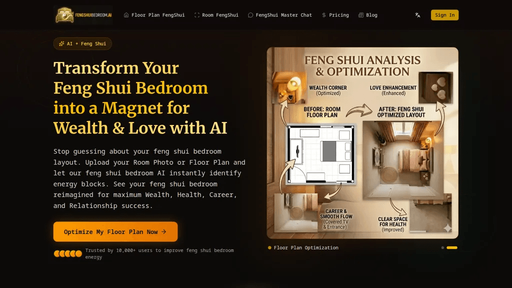 Feng Shui Bedroom 工具截图
