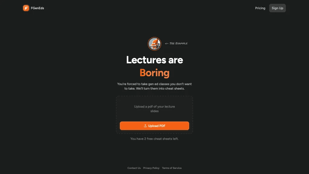 FGenEds 官网截图
