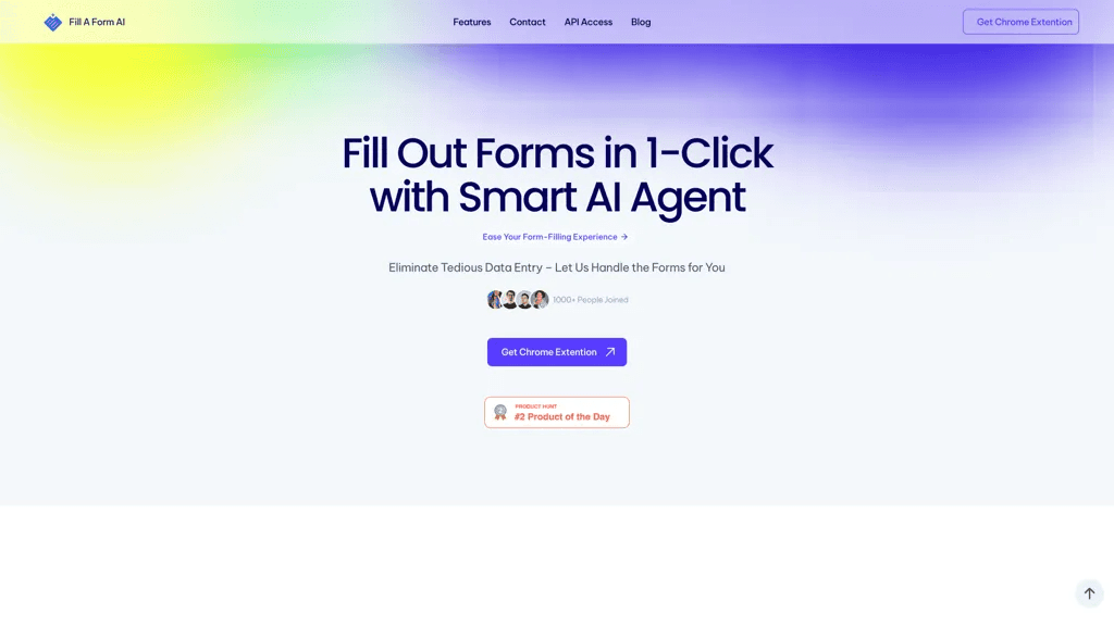 Fill A Form AI 工具截图
