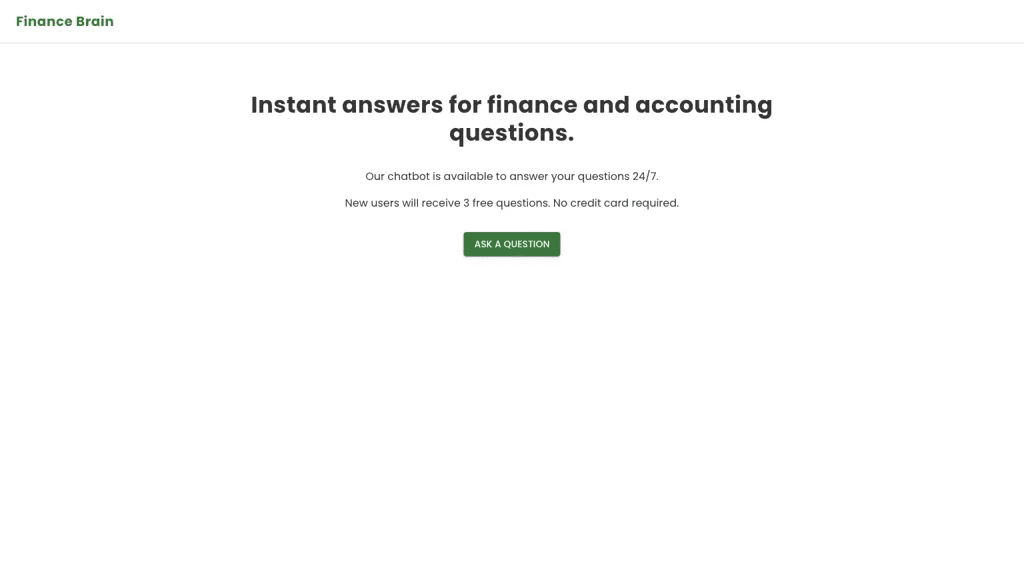 FinanceBrain 官网截图