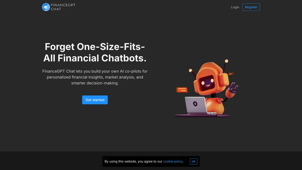 FinanceGPT Chat 工具截图