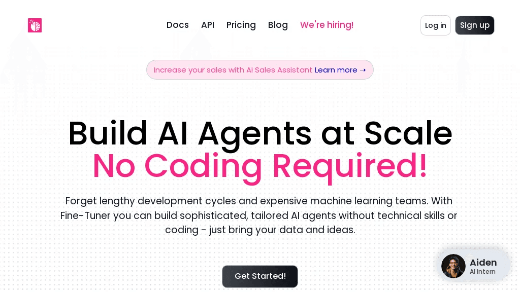 Fine-Tuner.ai 工具截图
