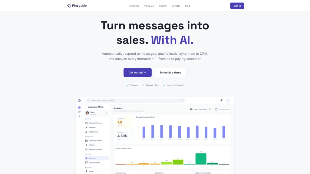 Fineguide.ai 工具截图
