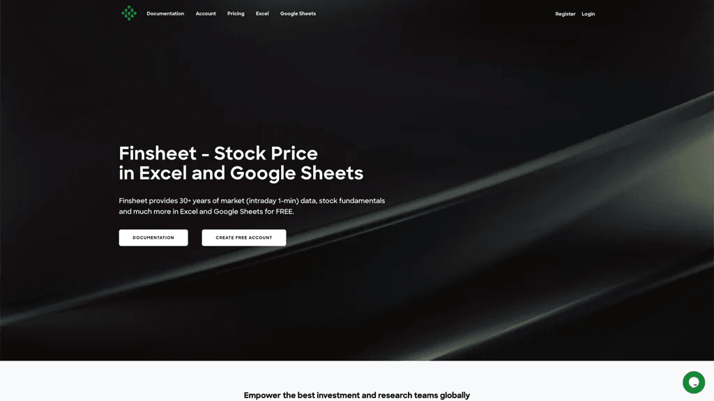 Finsheet 工具截图