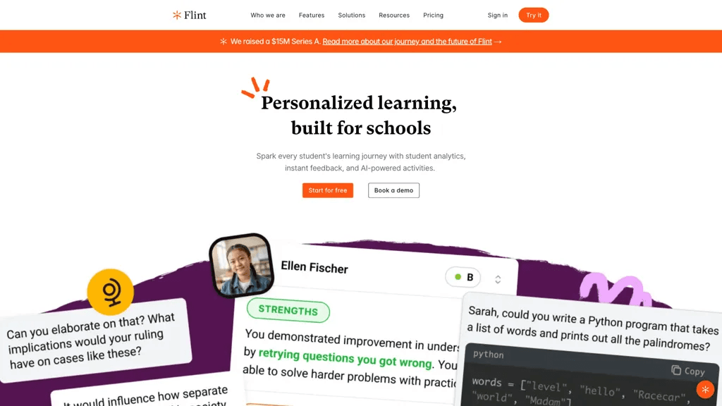 Flint AI 工具截图