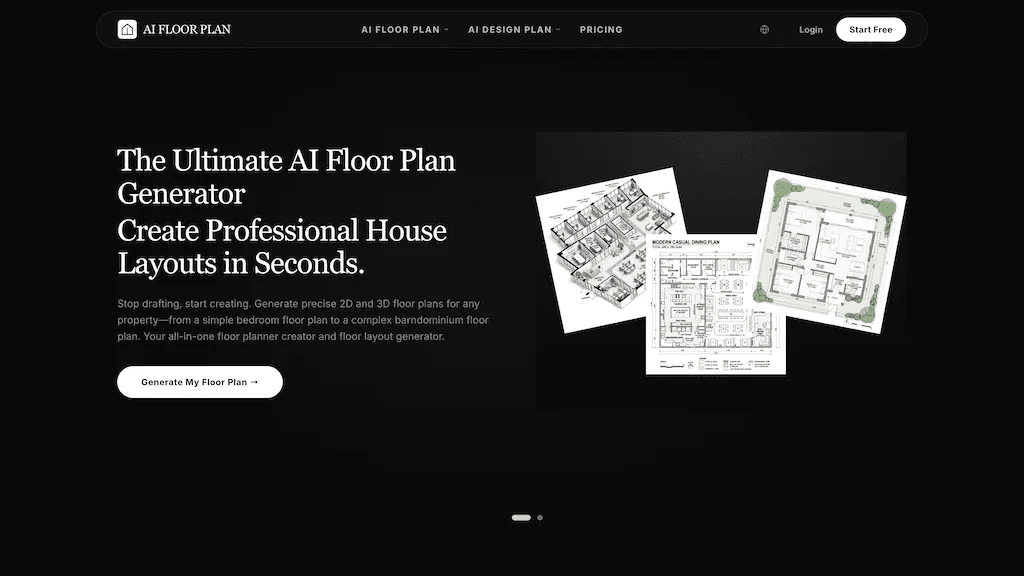FloorPlan.aiai 官网截图
