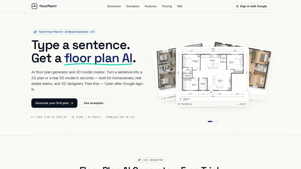 FloorPlanAI 工具截图