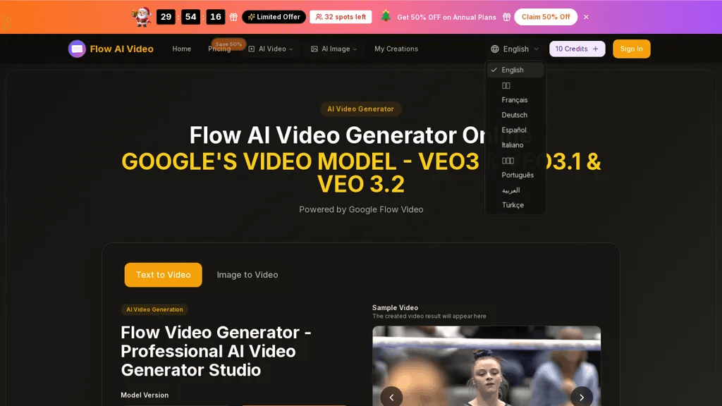 Flow AI Video 工具截图