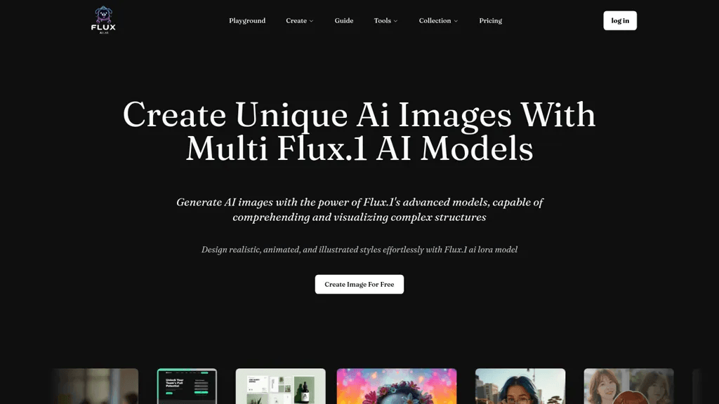Flux AI Lab 工具截图