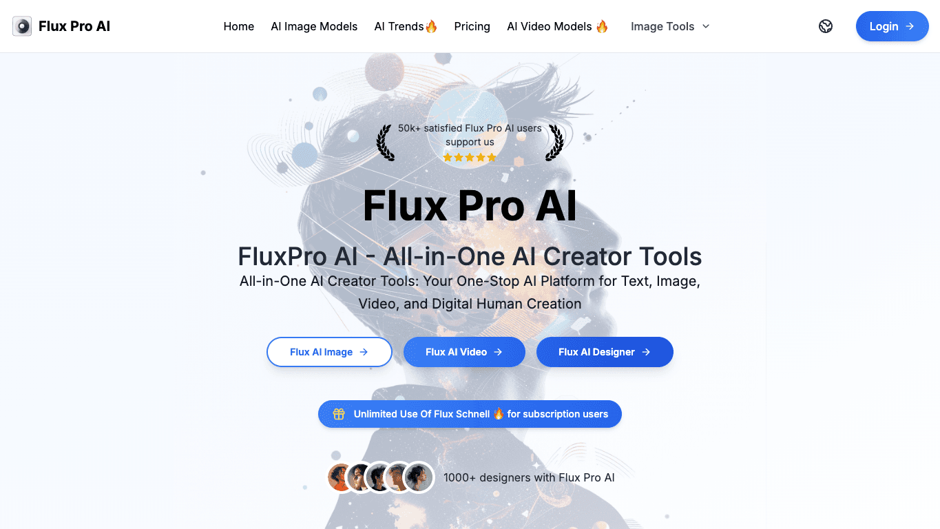 Flux Pro AI 工具截图
