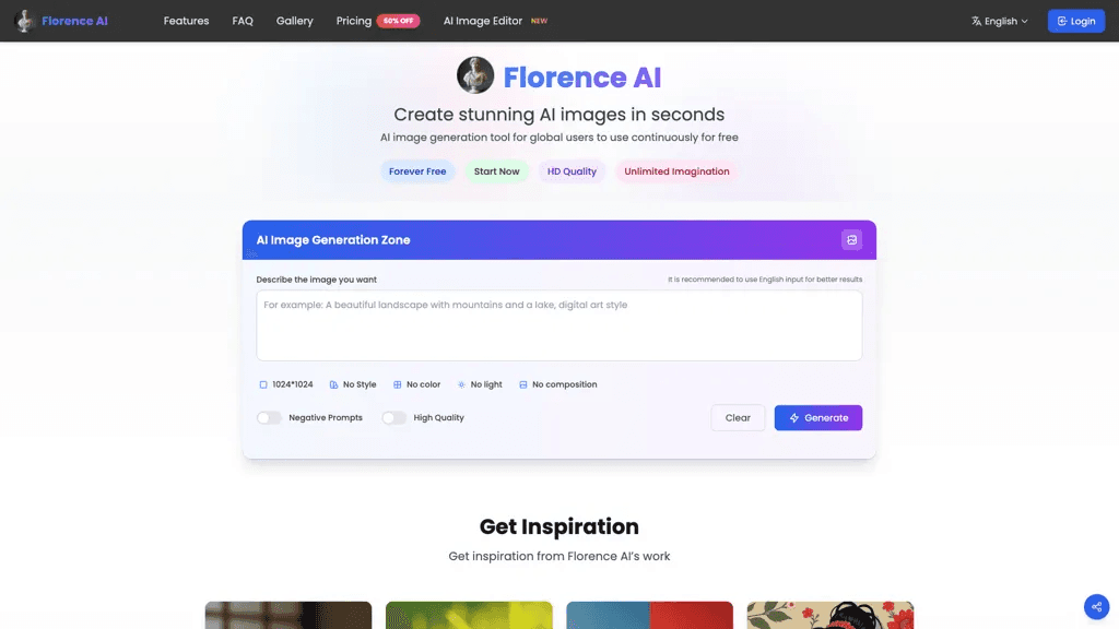 Forence AI 工具截图