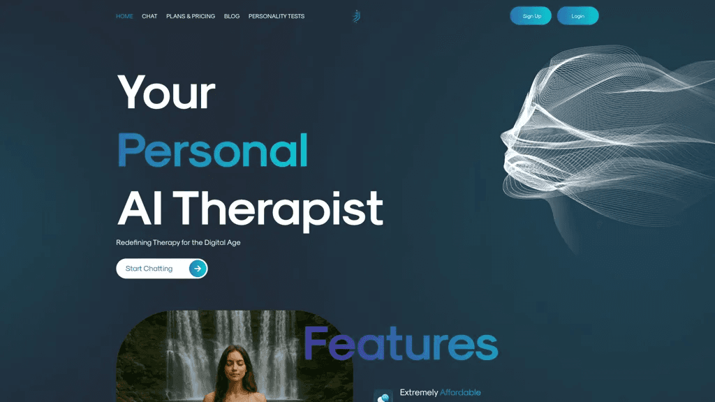 Therapy with AI 官网截图