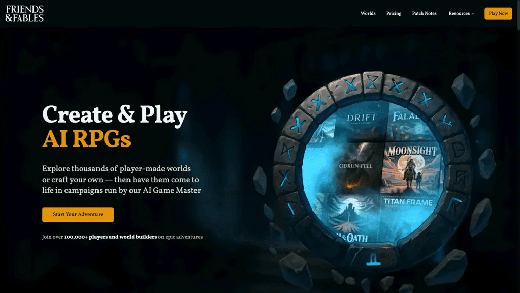 Friends & Fables 工具截图
