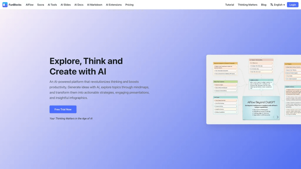 FunBlocks AI 工具截图