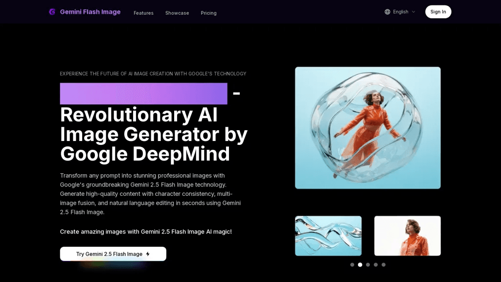 Gemini Flash Image AI 工具截图