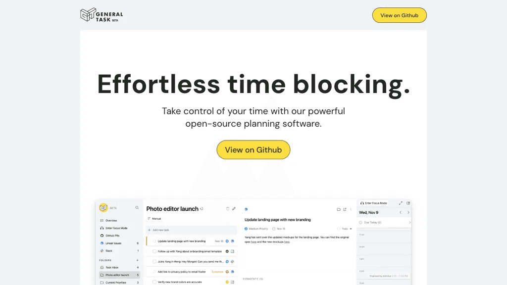 General Task (Beta) 工具截图