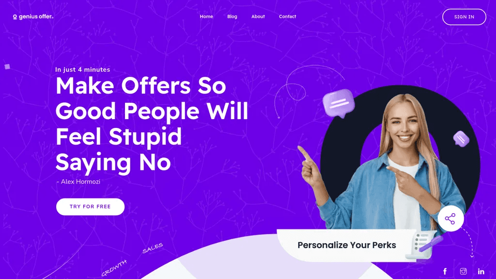 Genius offer ai 工具截图
