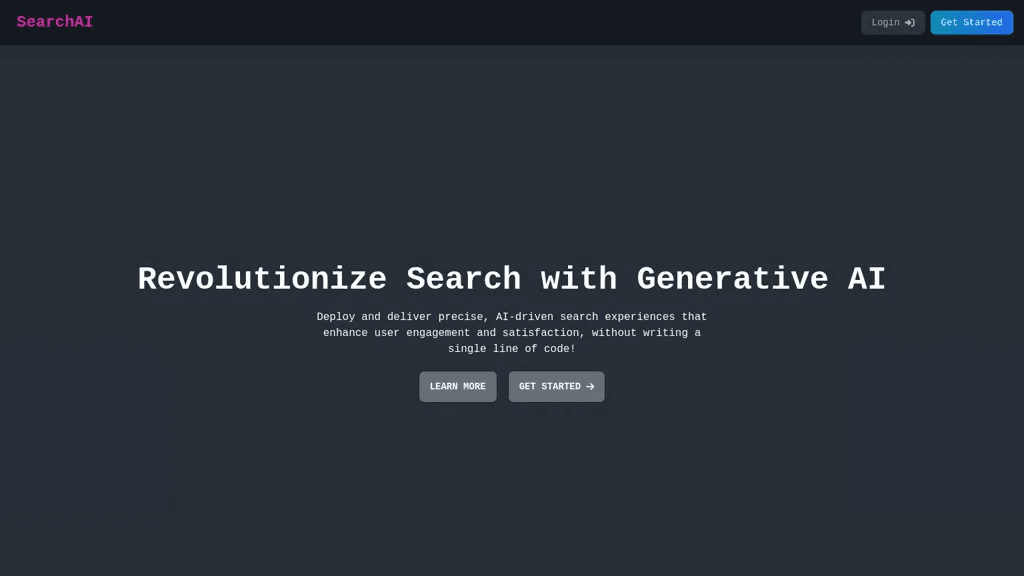 Gensearch 官网截图