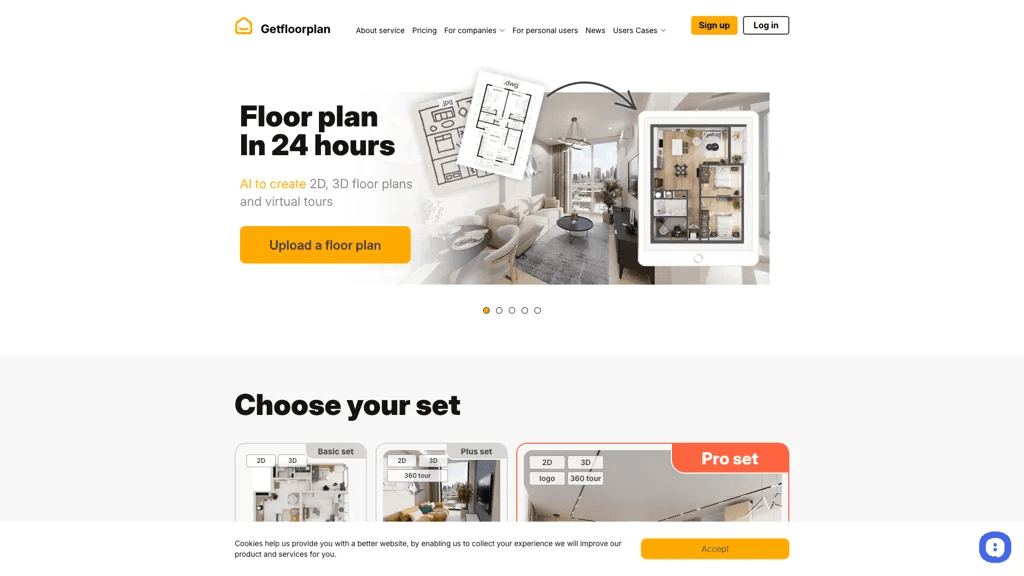 GetFloorPlan 官网截图