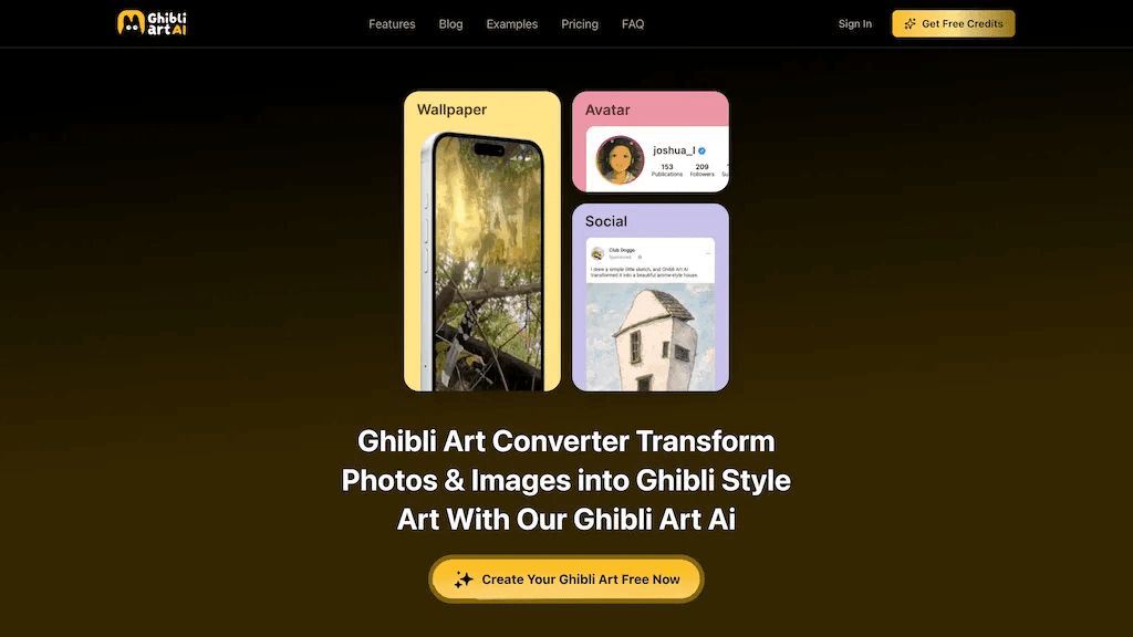 Ghibli-art.io 工具截图