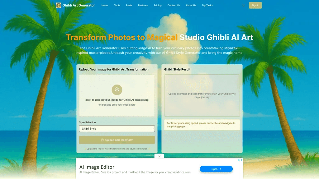 Ghibliart.co 工具截图