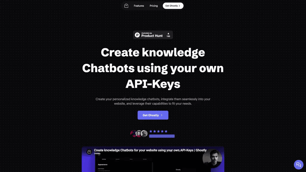 Ghostly chat 官网截图