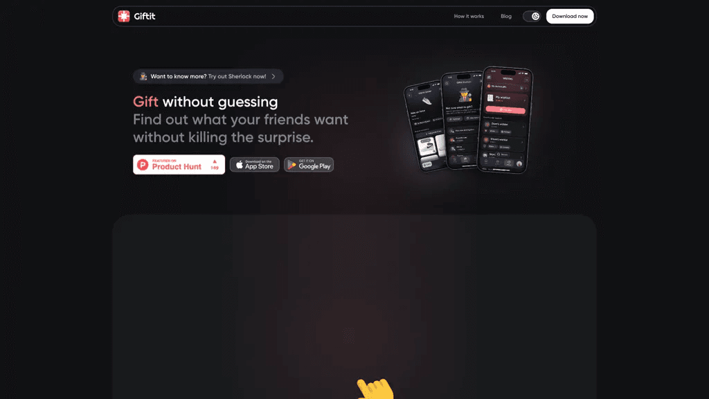 Giftit 官网截图