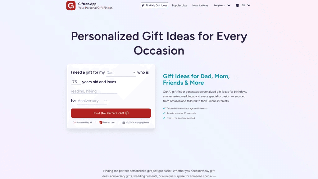 Giftron 工具截图