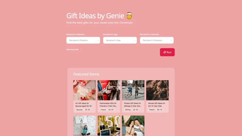 Gifts Genie 工具截图