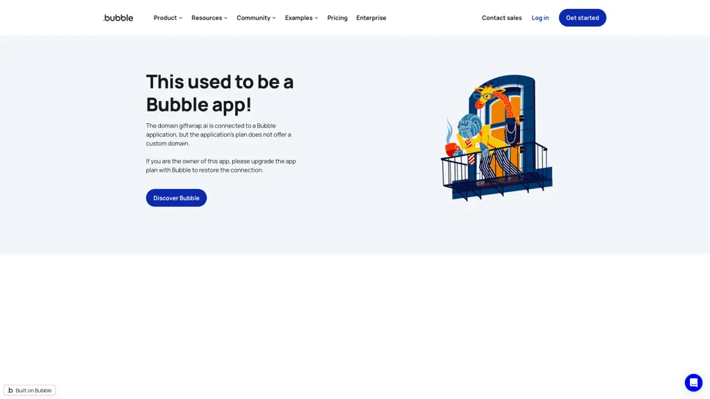 Giftwrap AI 官网截图