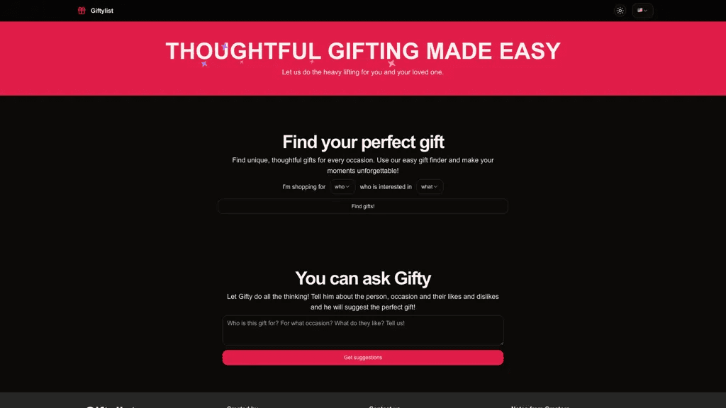Giftylist.com 工具截图