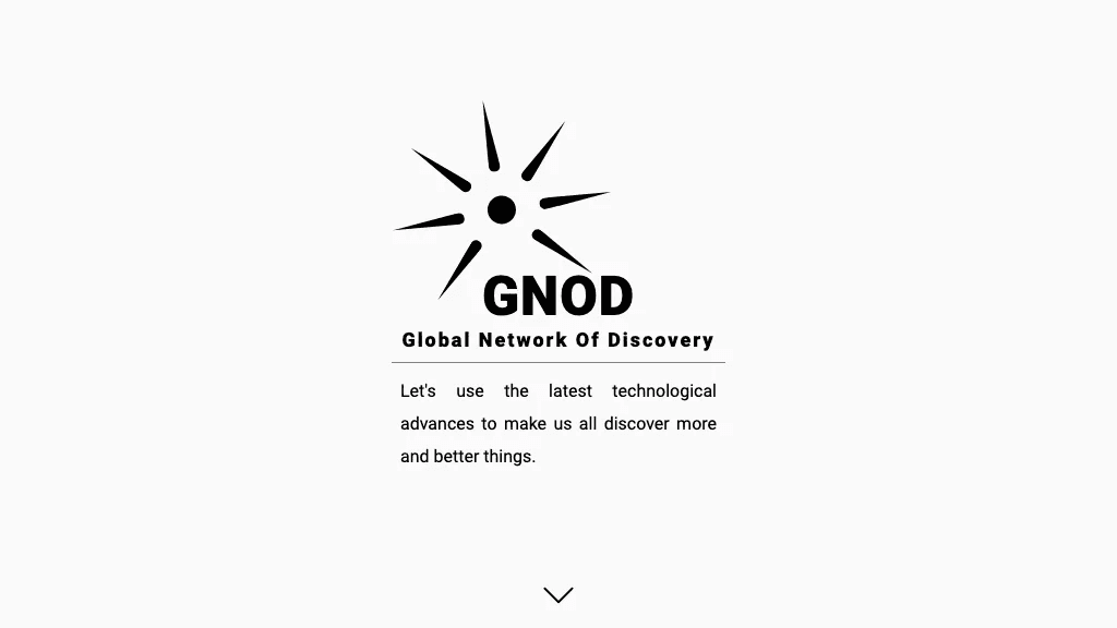 Gnod 官网截图