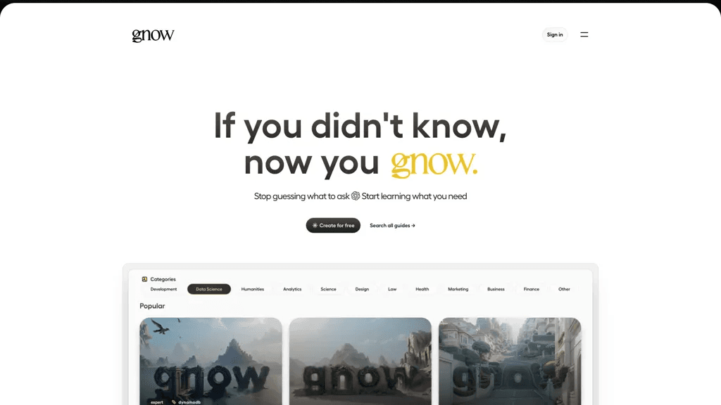 gnow 工具截图