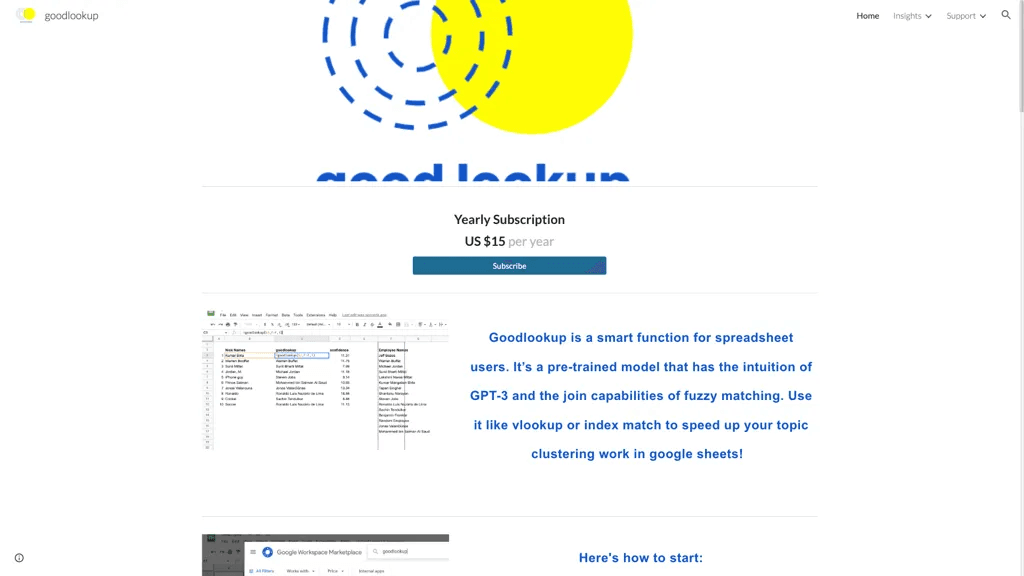 Goodlookup 工具截图