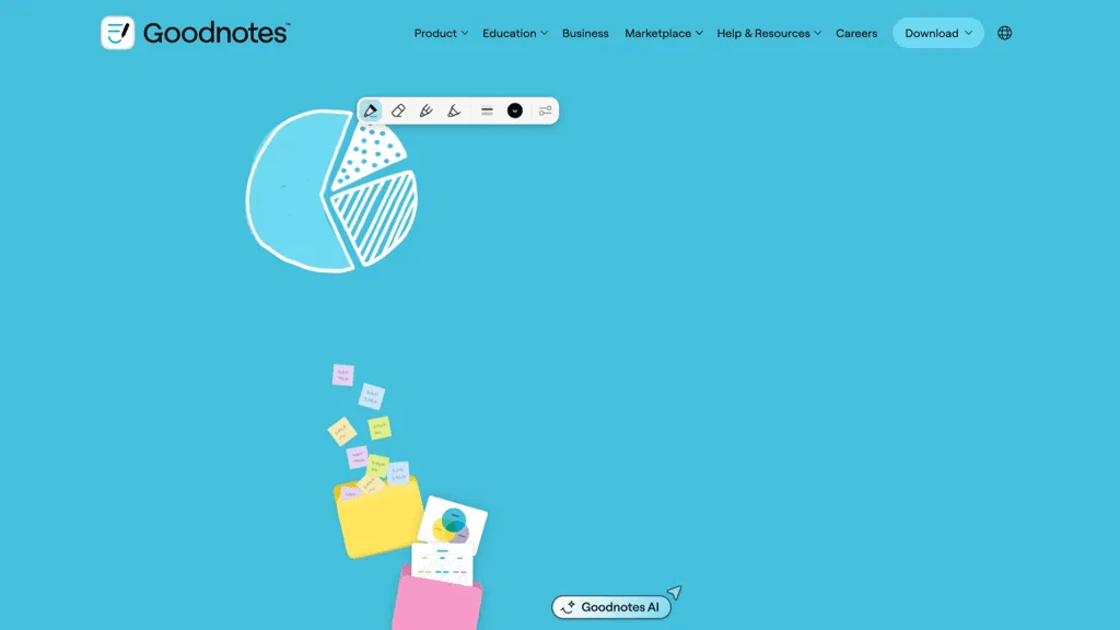 Goodnotes 工具截图