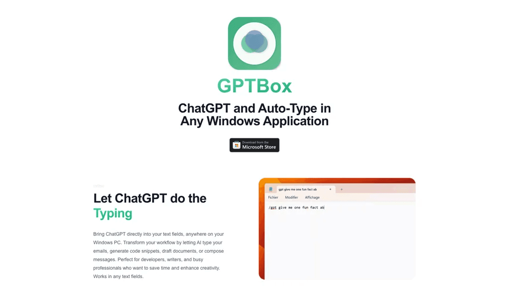 GPTBox 工具截图
