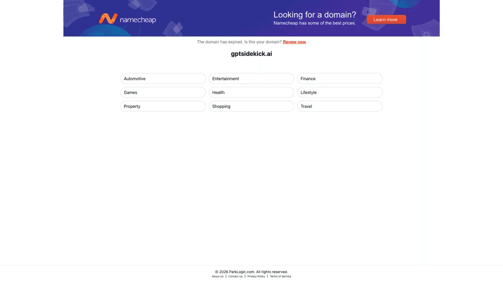 GPTSidekick 工具截图