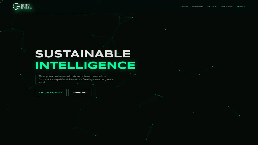 GreenEyes.AI 工具截图