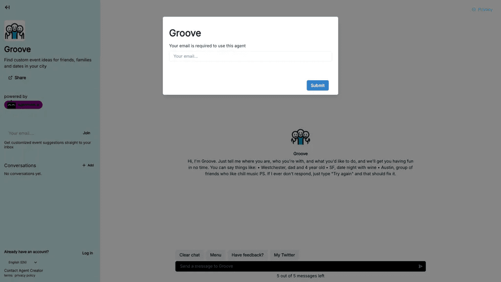 Groove 官网截图