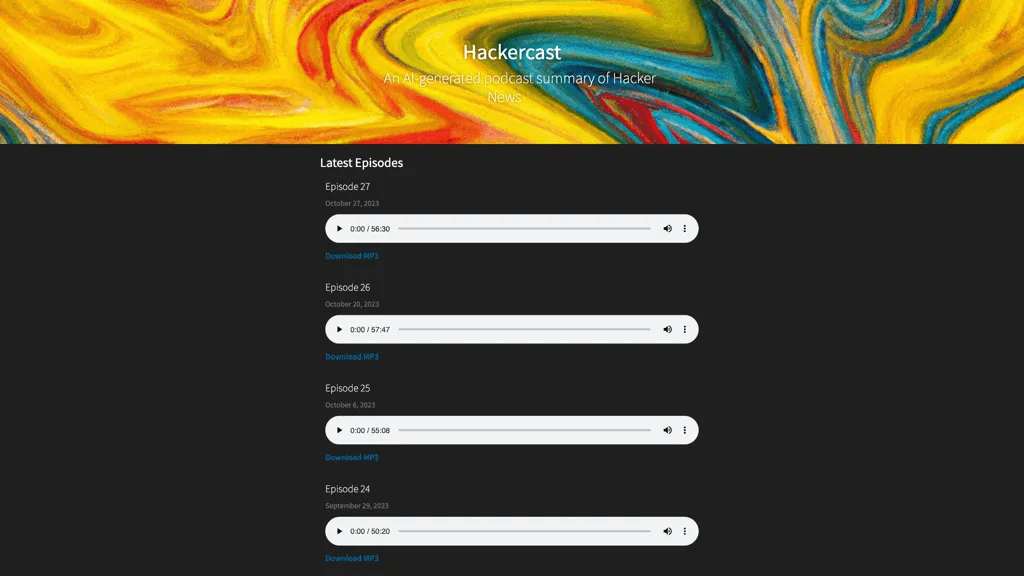 Hackercast 工具截图