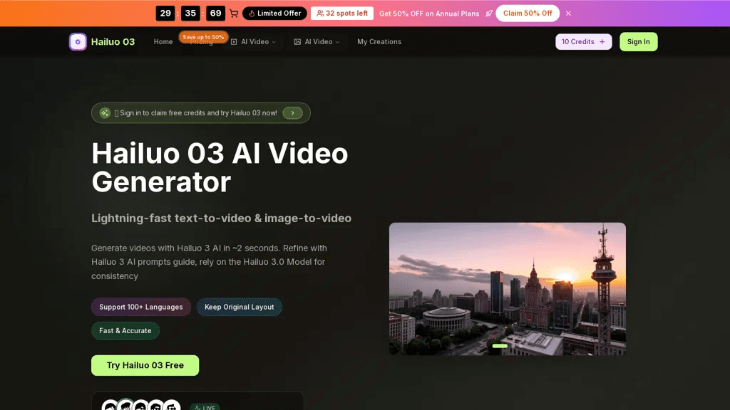 Hailuo-3.com 工具截图