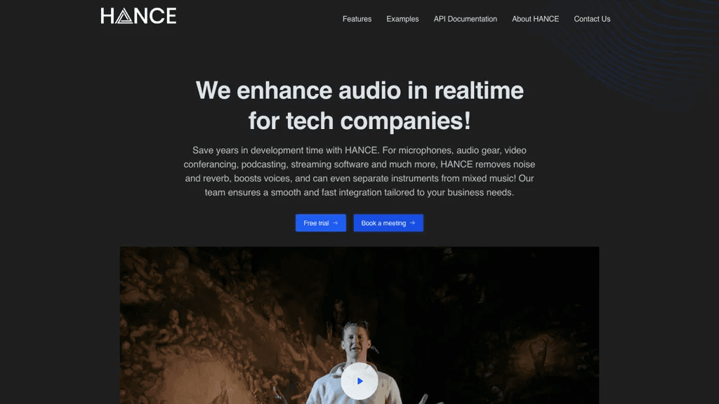 Hance.AI 工具截图