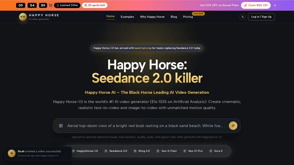 happy-horse.net 工具截图