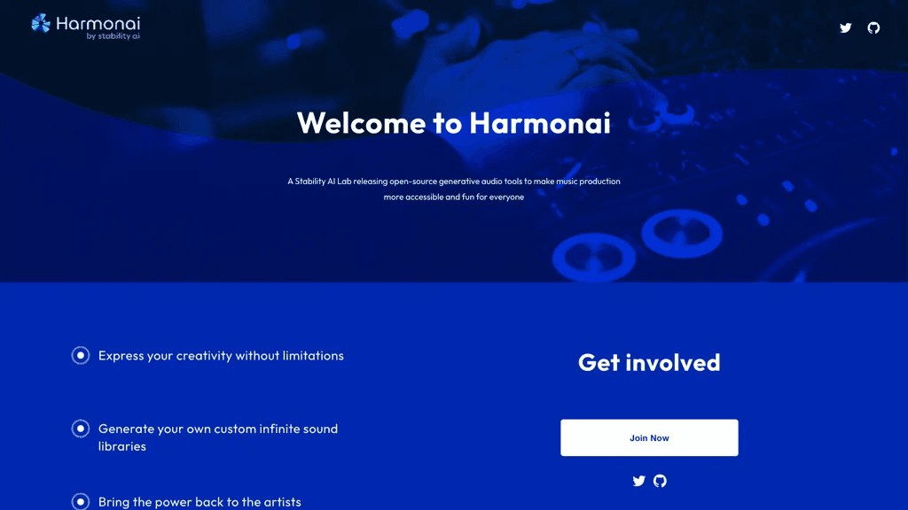 Harmonai 工具截图